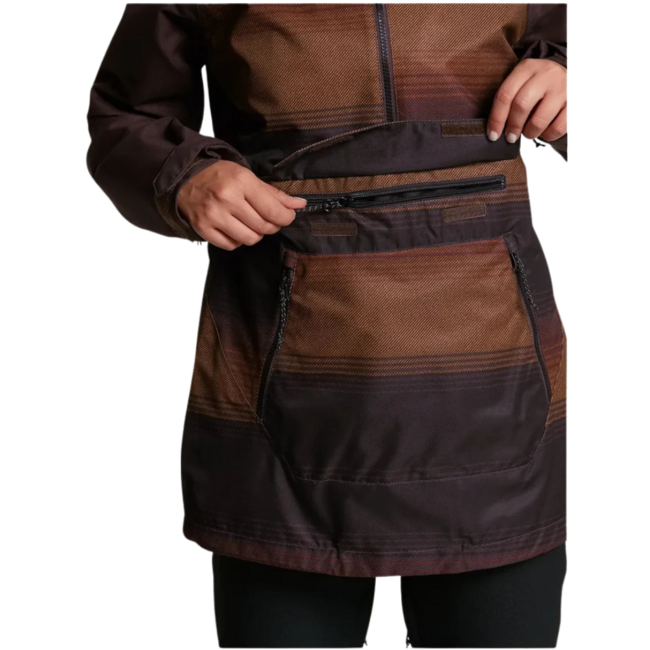 Volcom Women's Mirror Pullover Anorak | Stripe