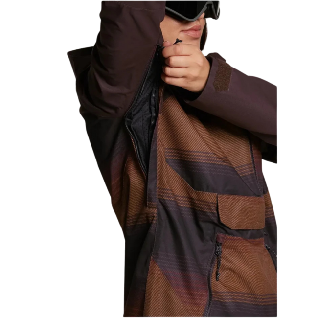 Volcom Women's Mirror Pullover Anorak | Stripe