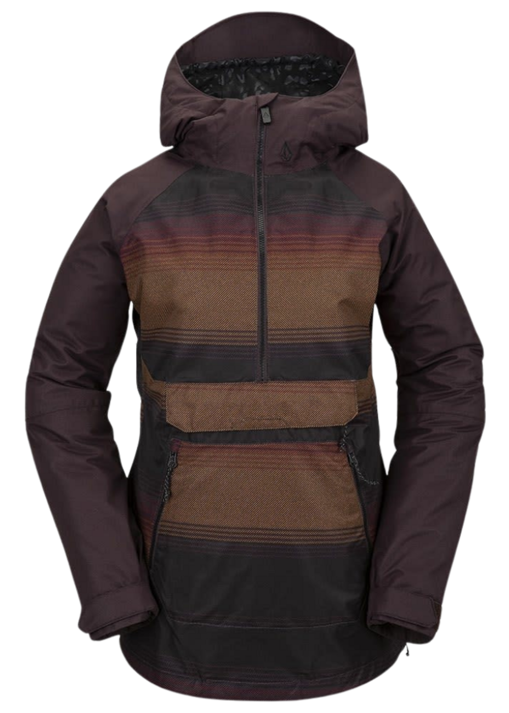 Volcom Women's Mirror Pullover Anorak | Stripe
