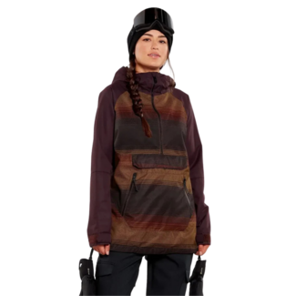 Volcom Women's Mirror Pullover Anorak | Stripe
