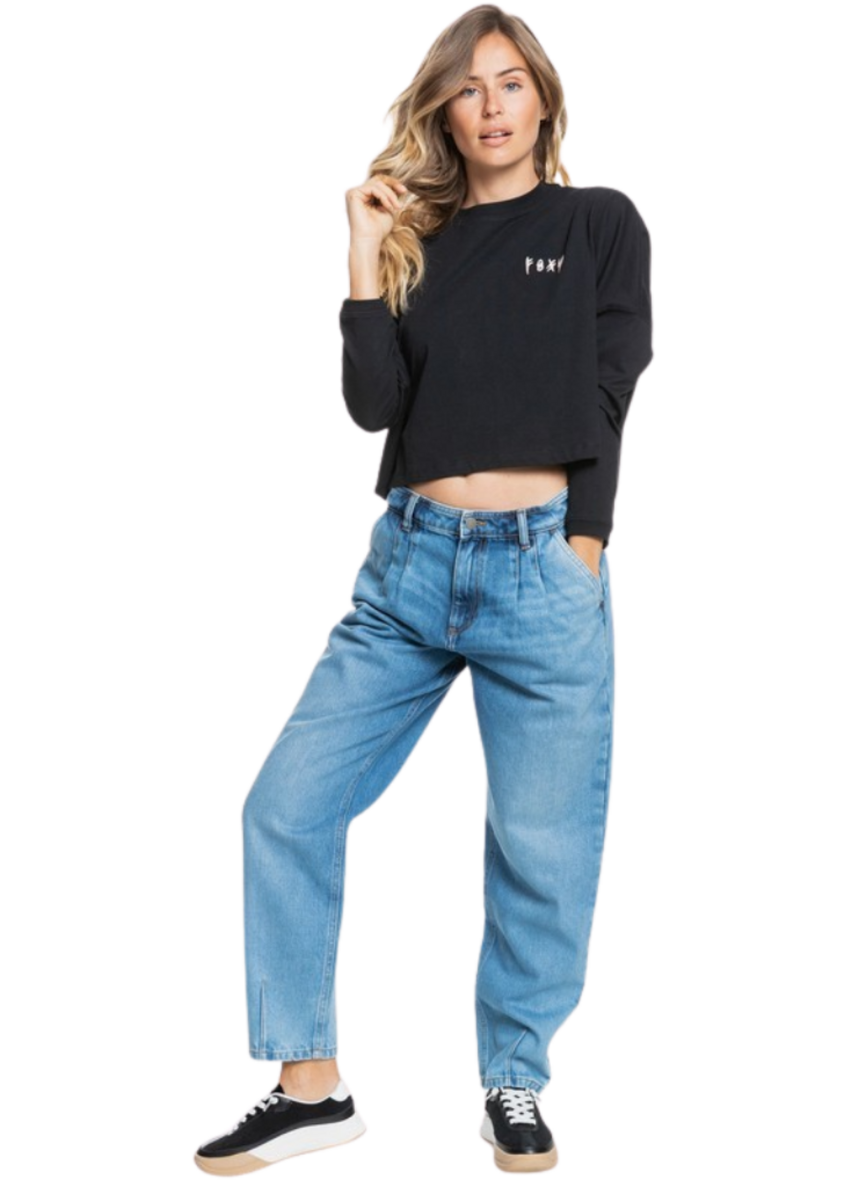 Roxy World Infinity Long Sleeve Shirt | Anthracite