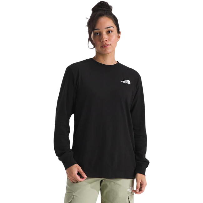 The North Face Women's Floral Box NSE Long Sleeve | TNF Black