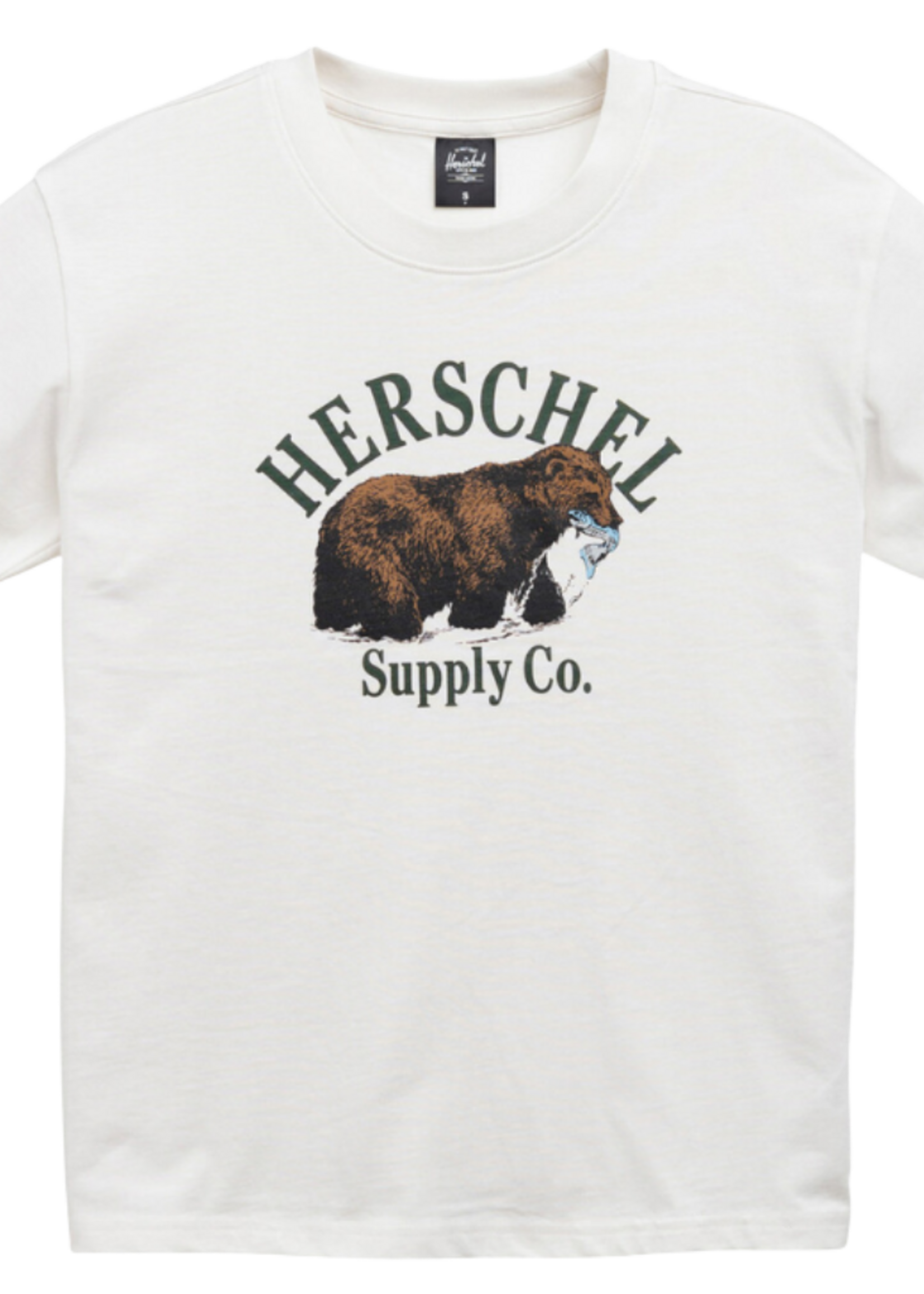 Herschel Women's Grizzly Short Sleeve Tee | White