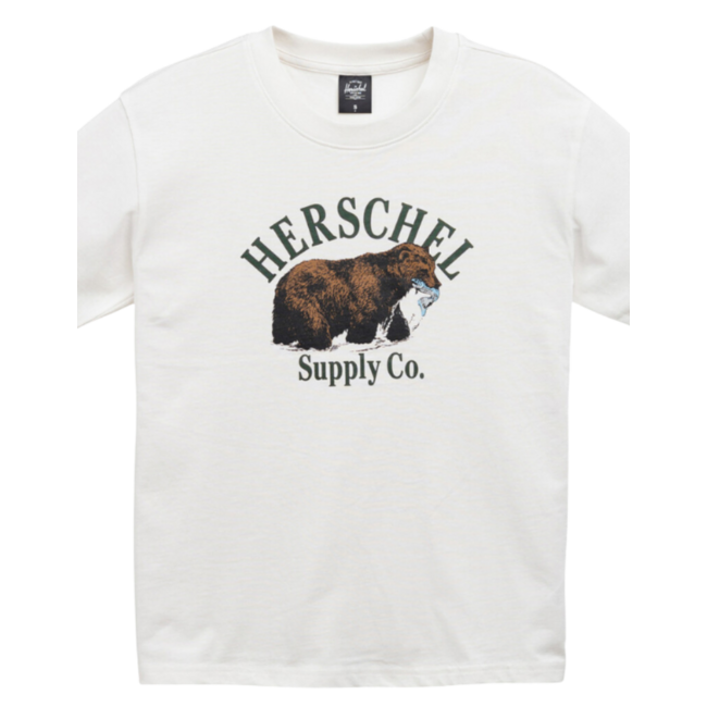 Herschel Women's Grizzly Short Sleeve Tee | White