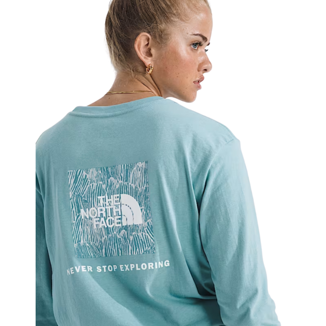 The North Face Women's Evolution Box NSE Fill Long Sleeve | Blue Eclipse
