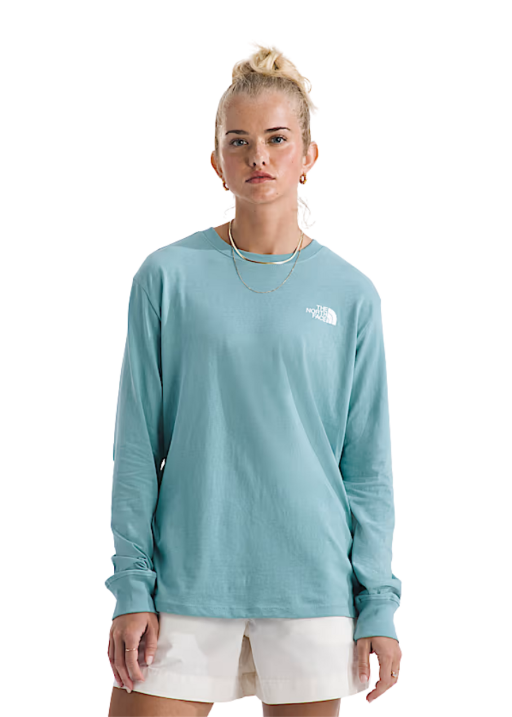 The North Face Women's Evolution Box NSE Fill Long Sleeve | Blue Eclipse
