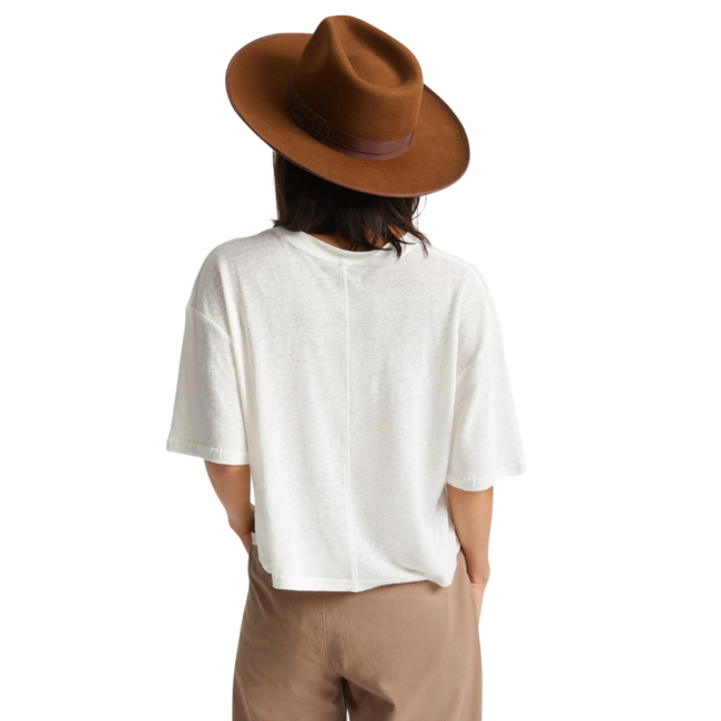 Brixton Women's Montauk Skimmer Short Sleeve Tee | Off White