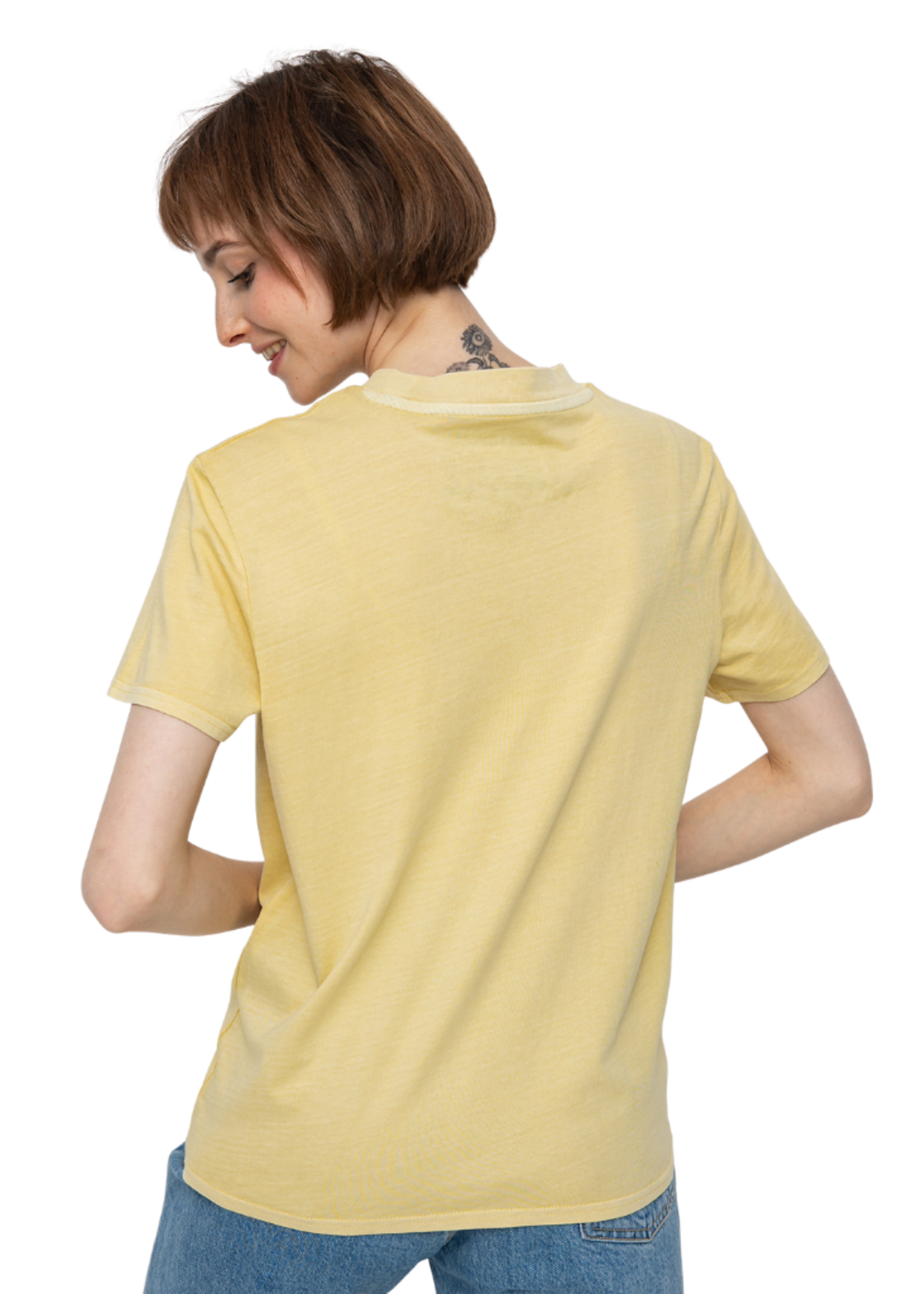 Volcom Women's Lock It Up Short Sleeve Tee | Wheat
