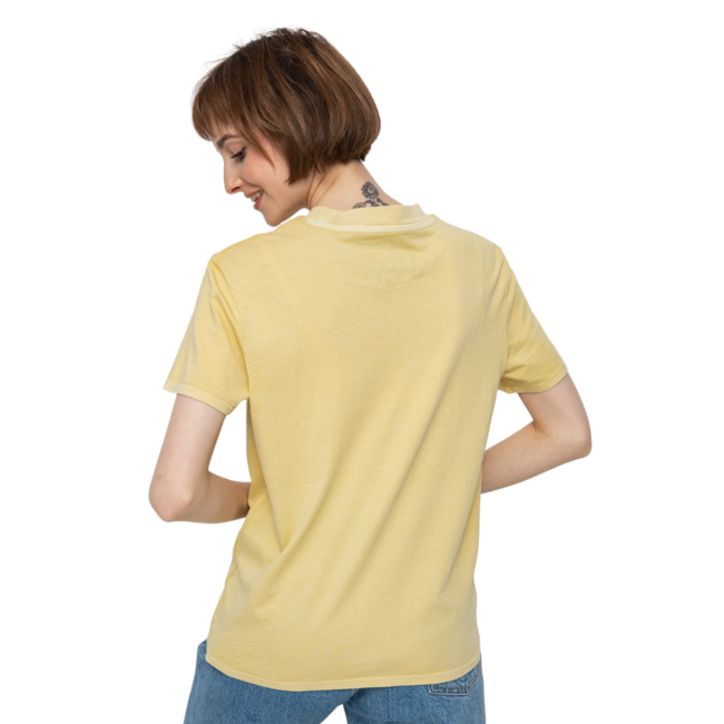 Volcom Women's Lock It Up Short Sleeve Tee | Wheat