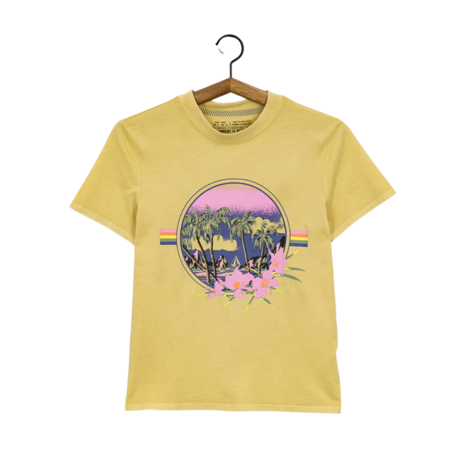 Volcom Women's Lock It Up Short Sleeve Tee | Wheat