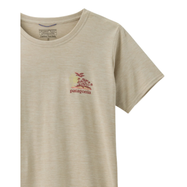 Patagonia Women's Cap Cool Daily Graphic Shirt - Waters | Palm Island