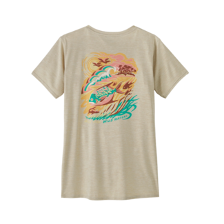 Patagonia Women's Cap Cool Daily Graphic Shirt - Waters | Palm Island