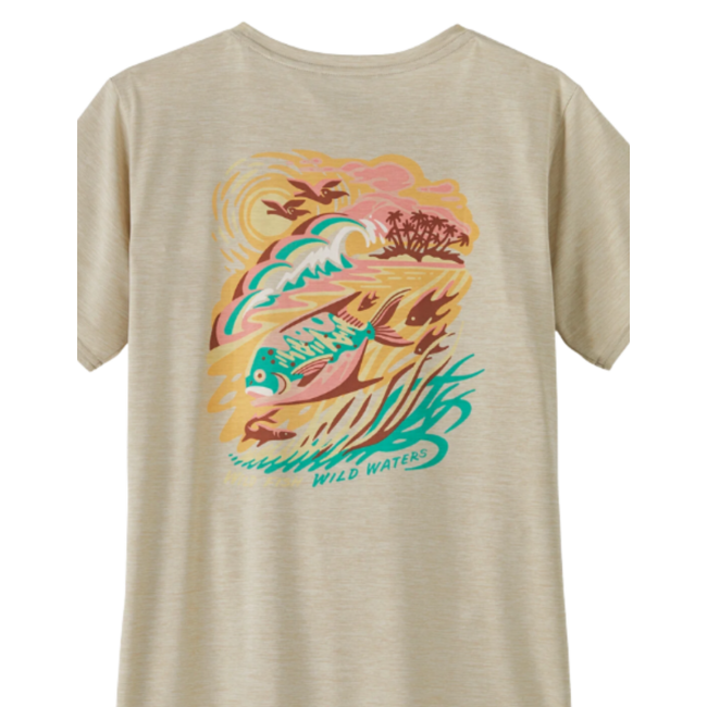 Patagonia Women's Cap Cool Daily Graphic Shirt - Waters | Palm Island