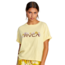 RVCA Women's Retro Floral Tee | Mellow Yellow