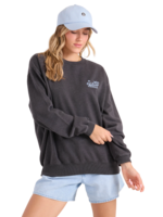 Volcom Women's Levy Crew Fleece | Vintage Black