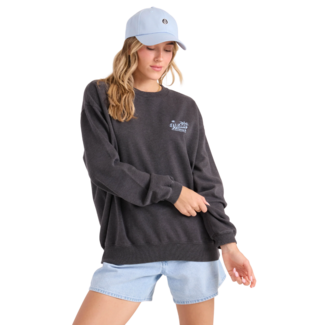 Volcom Women's Levy Crew Fleece | Vintage Black