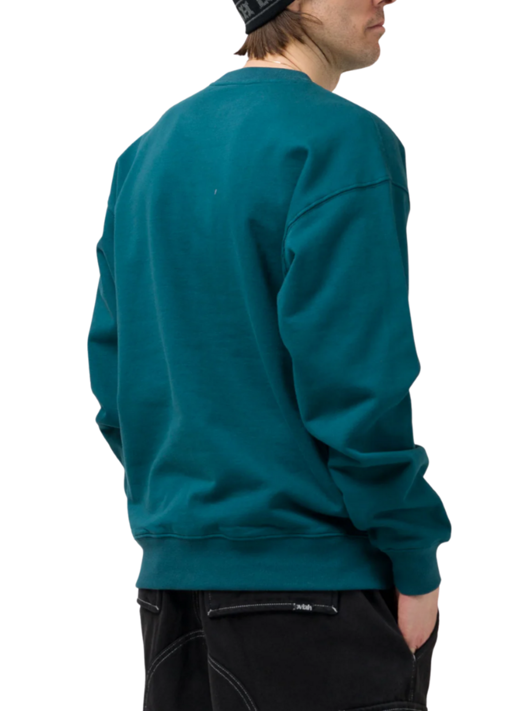 Loviah Men's Heartman Crewneck | Teal