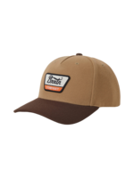 Brixton Linwood Netplus Snapback | Sand/Pinecone Brown