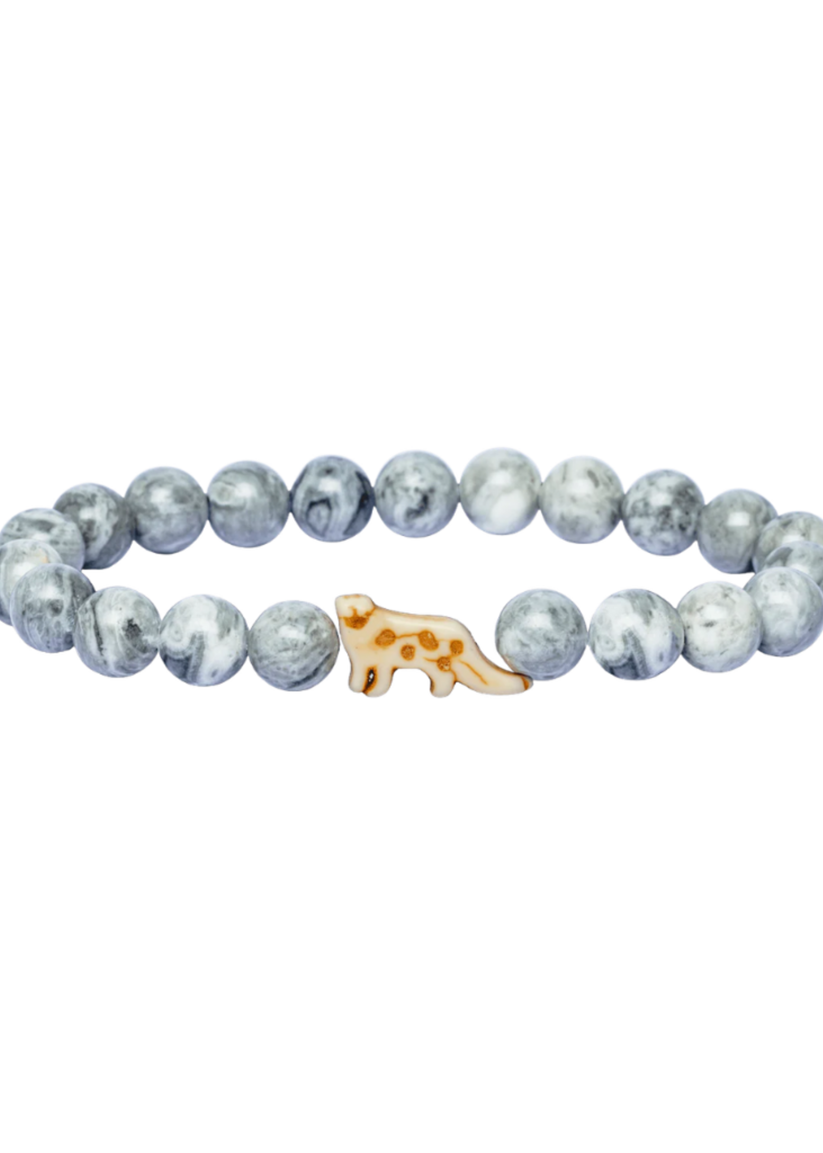 Fahlo Wildlife Tracking  Bracelet-Snow Leopard