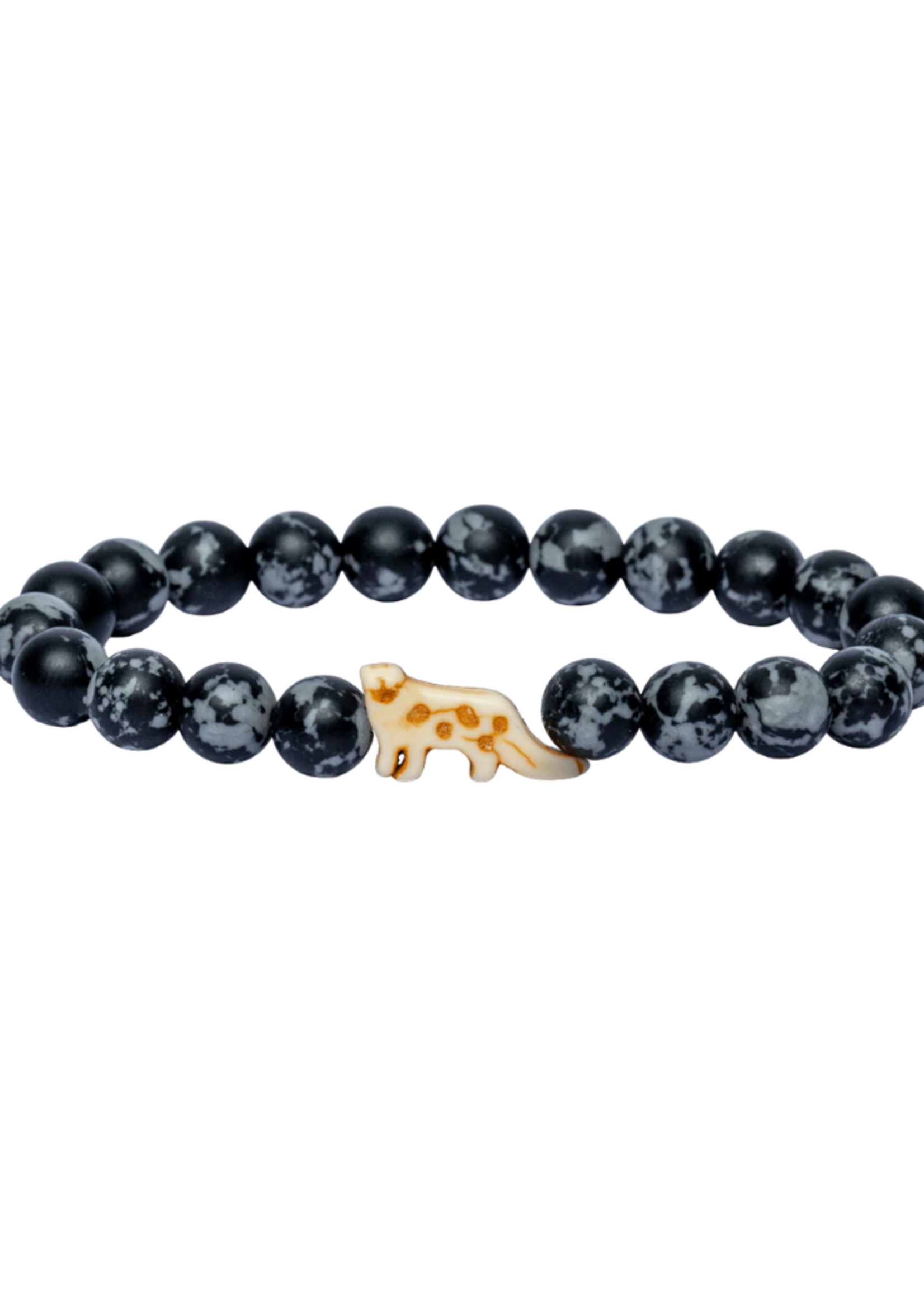 Fahlo Wildlife Tracking  Bracelet-Snow Leopard
