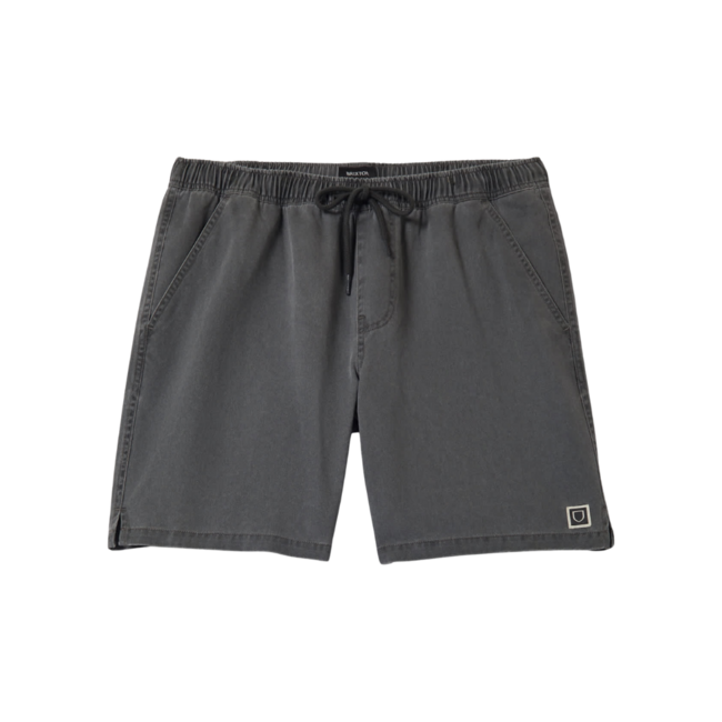 Brixton Men's Everyday Vintage Wash Short | Vintage Black
