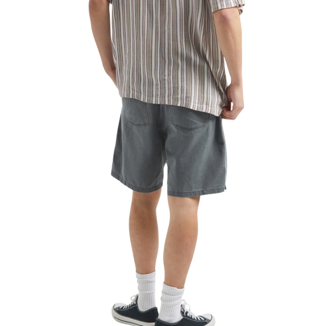 Brixton Men's Everyday Vintage Wash Short | Vintage Black