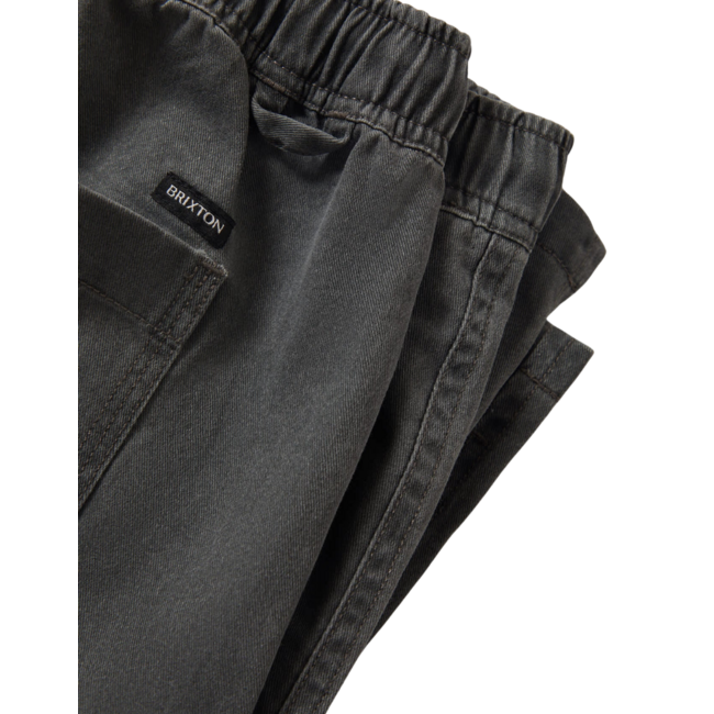 Brixton Men's Everyday Vintage Wash Short | Vintage Black