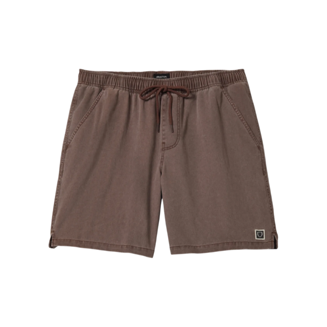 Brixton Men's Everyday Vintage Wash Short | Chocolate