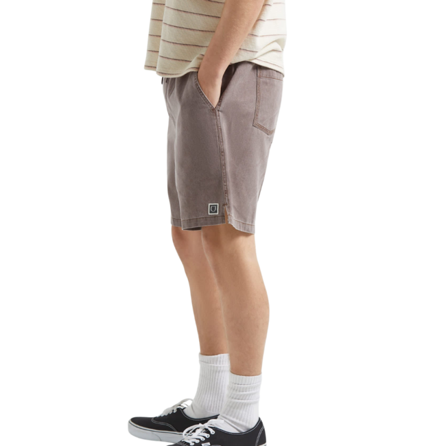 Brixton Men's Everyday Vintage Wash Short | Chocolate