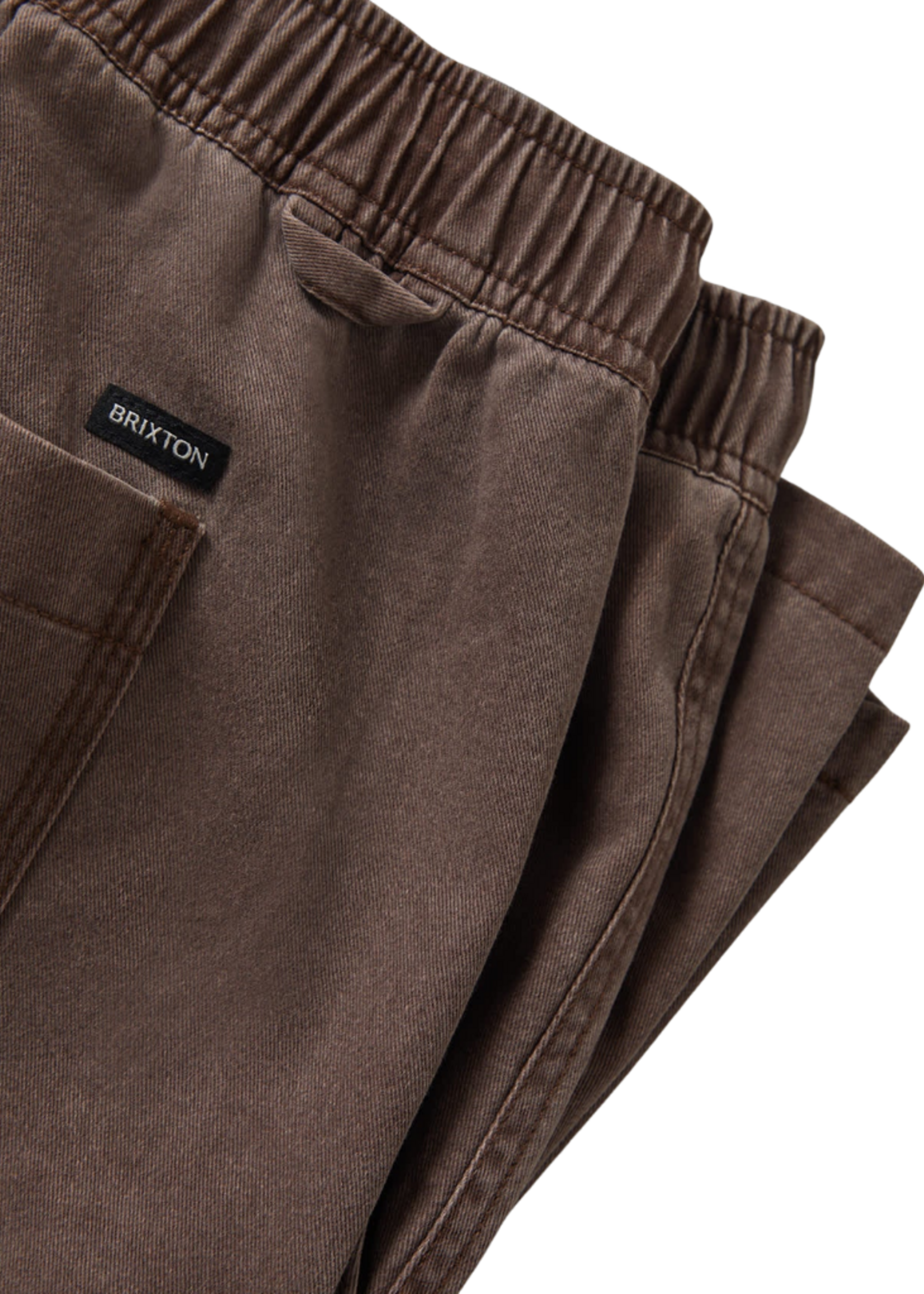 Brixton Men's Everyday Vintage Wash Short | Chocolate