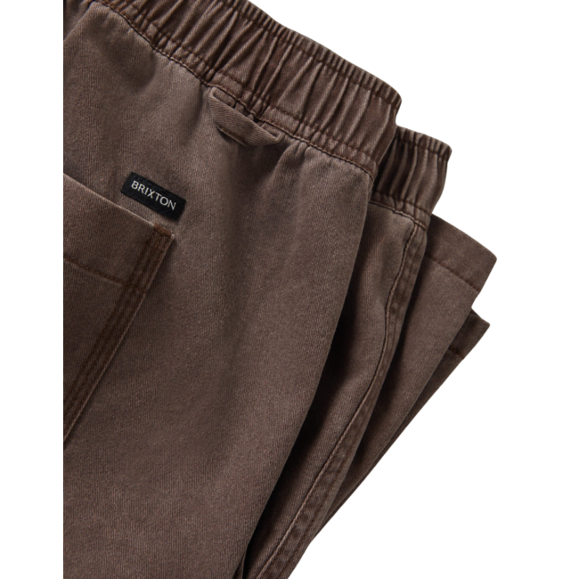 Brixton Men's Everyday Vintage Wash Short | Chocolate