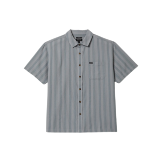 Brixton Cru Striped Dobby Short Sleeve | Trooper
