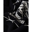 Brixton Men's Smile Always Relaxed Hoodie | Black Worn Wash