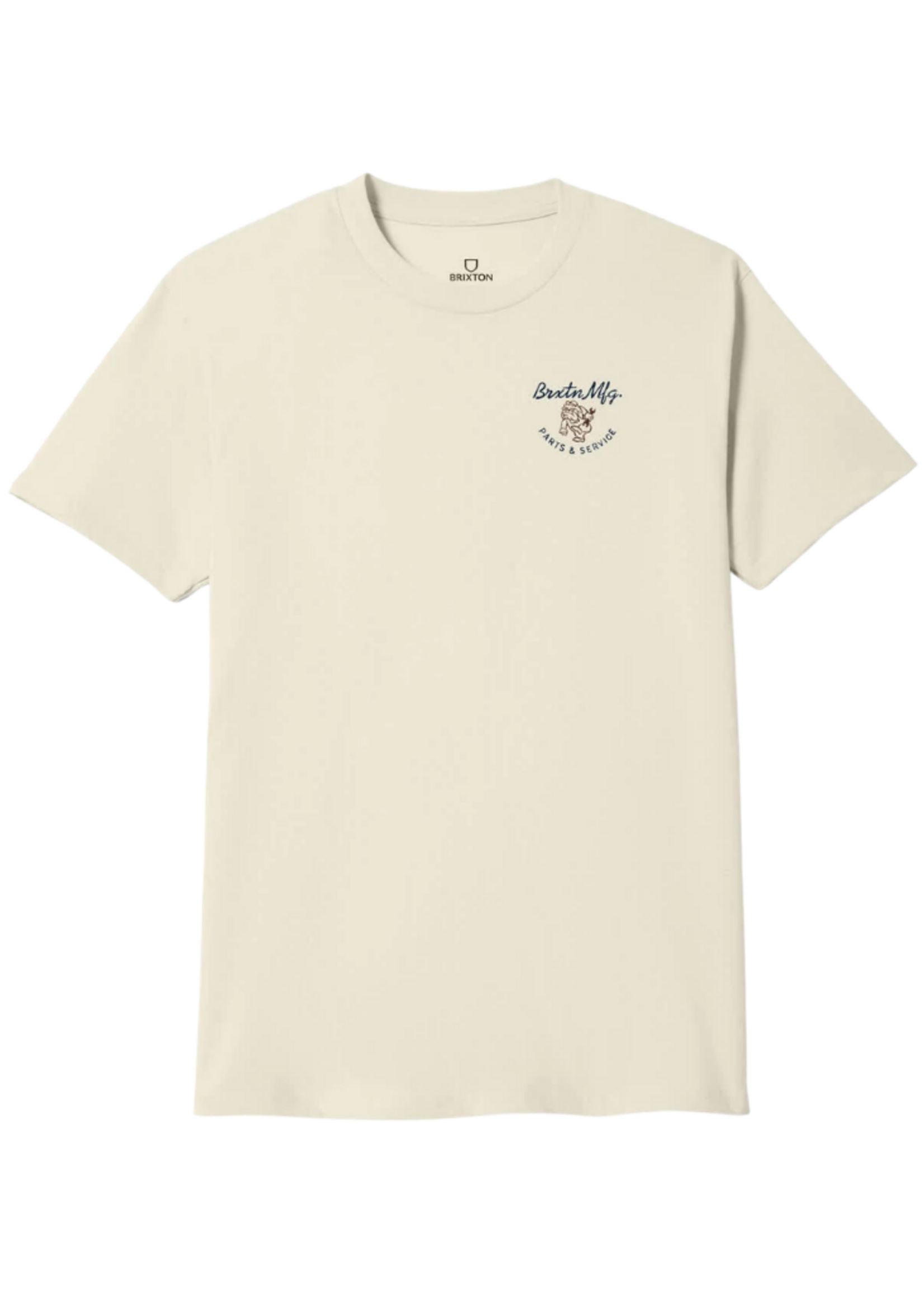 Brixton Men's Tolman Tee | Cream