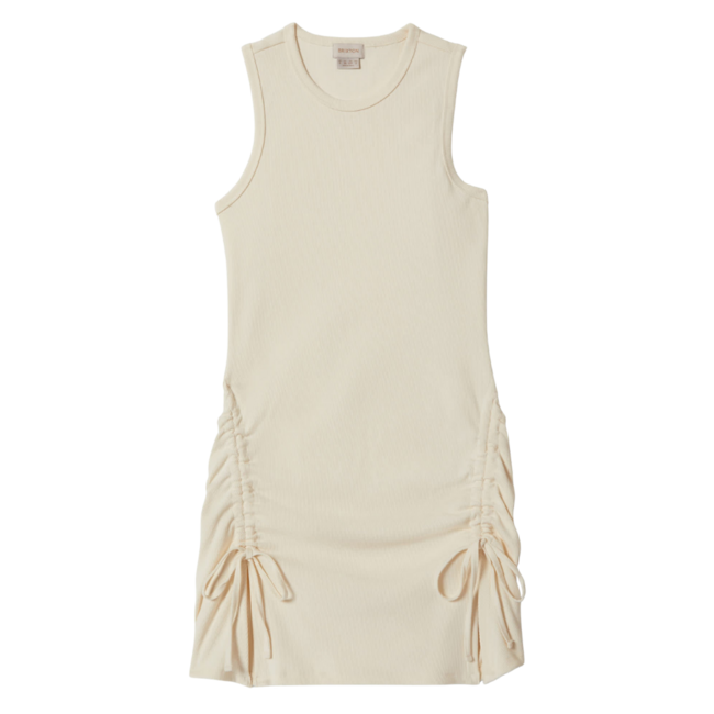 Brixton Women's Ribbed Cinch Mini Dress | Off White