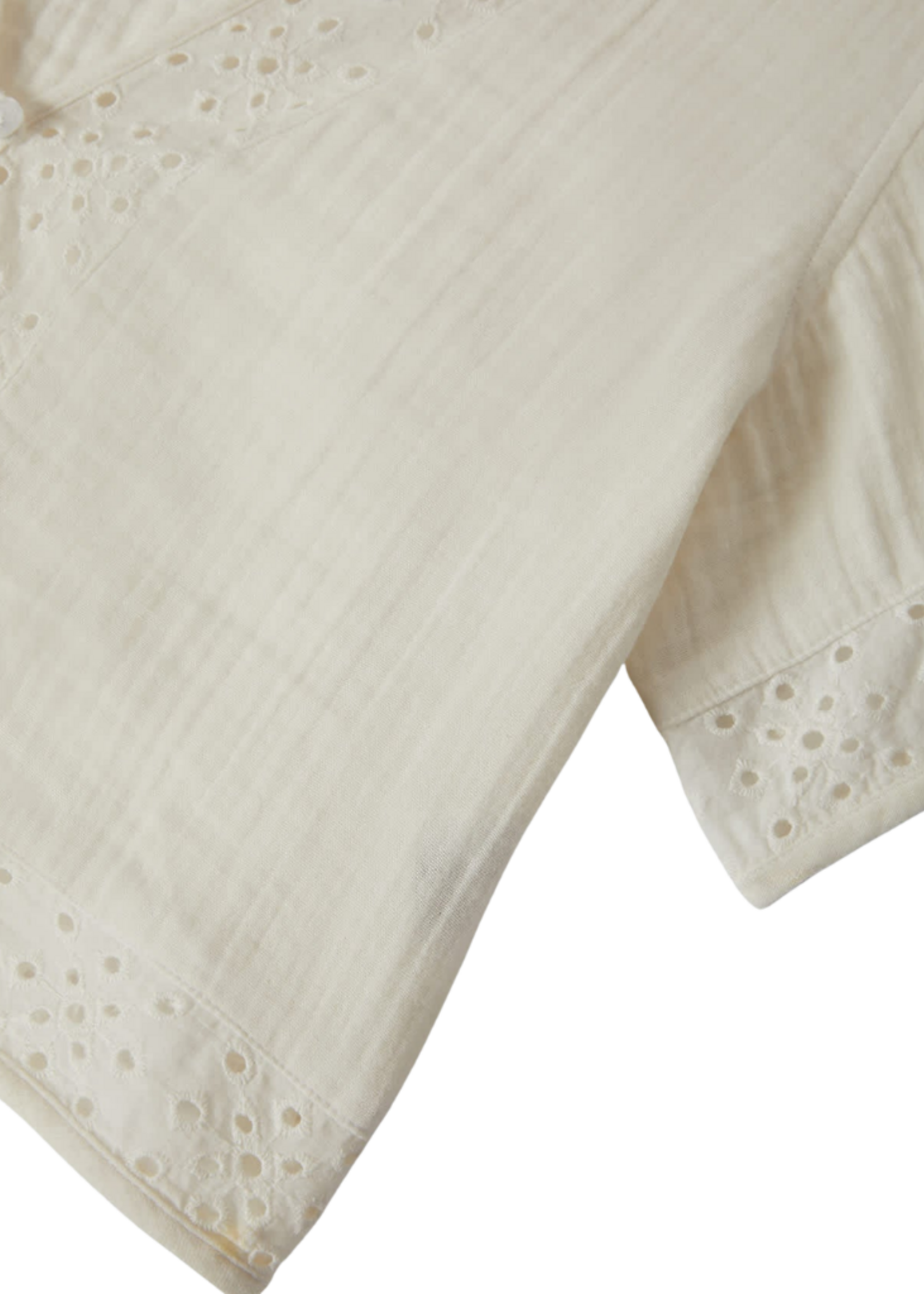 Brixton Women's Seaside Eyelet Top | Off White Eyelet