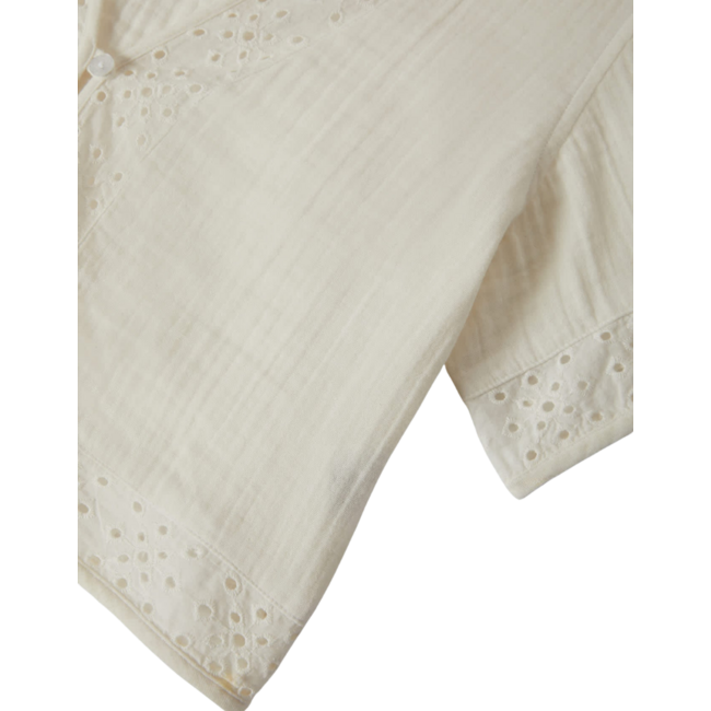 Brixton Women's Seaside Eyelet Top | Off White Eyelet