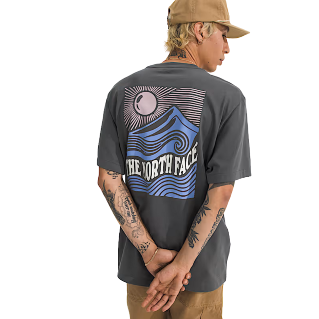 The North Face Men's Mountain Escape Relaxed Tee | Anthracite Grey