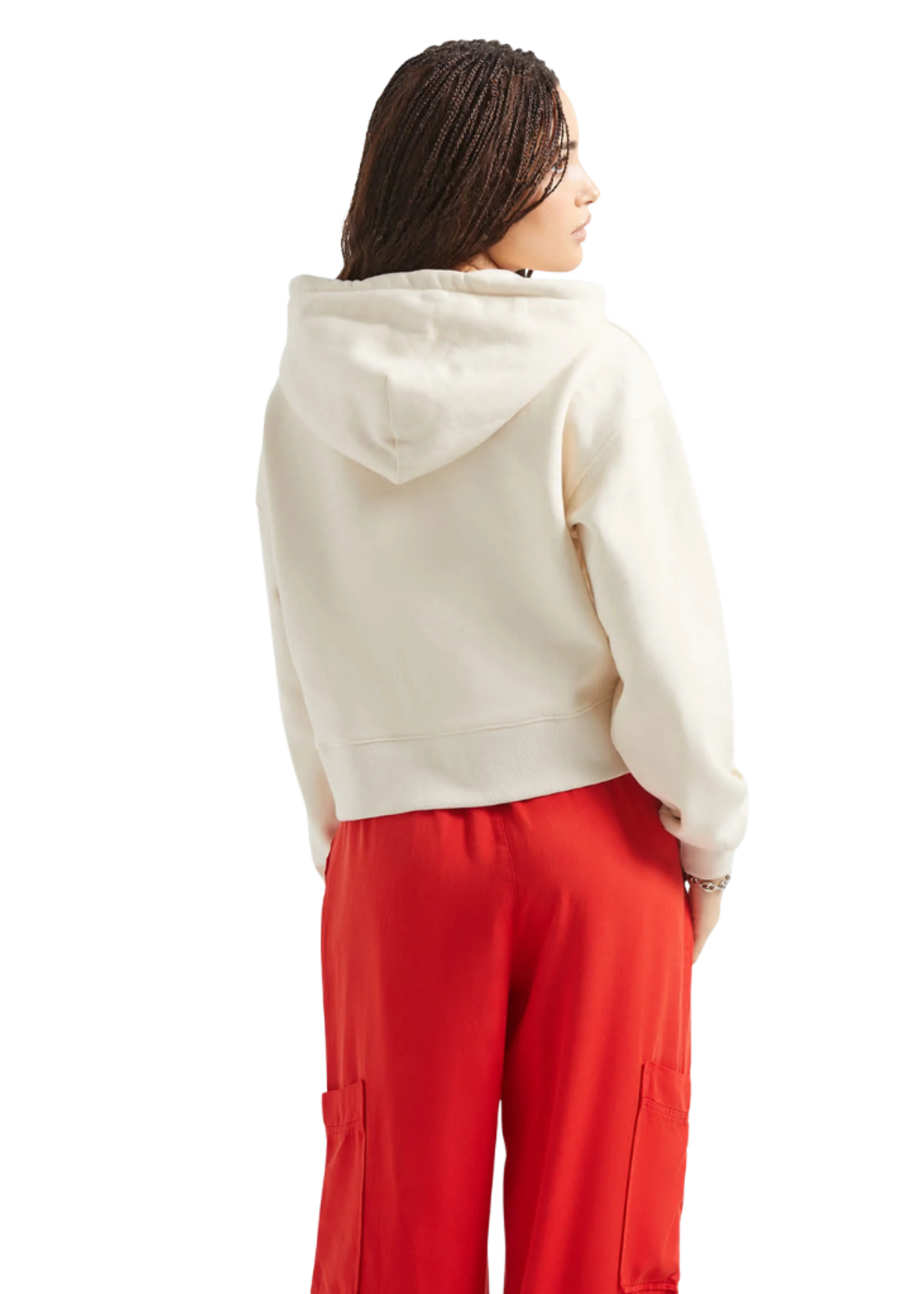 Brixton Women's Pegasus Zip Hood | Whitecap