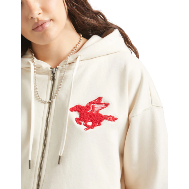 Brixton Women's Pegasus Zip Hood | Whitecap