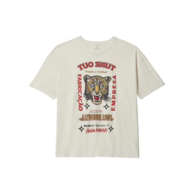 Brixton Women's The Getaway Oversized BF Tee | Vintage White