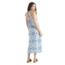 Brixton Women's The Tie Dress | Aura Blue Tile Print