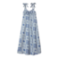 Brixton Women's The Tie Dress | Aura Blue Tile Print