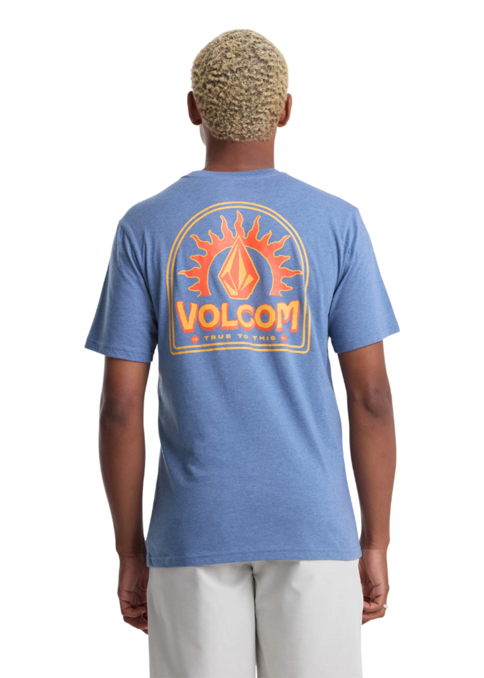 Volcom Solstice Men's Tee | Blueberry