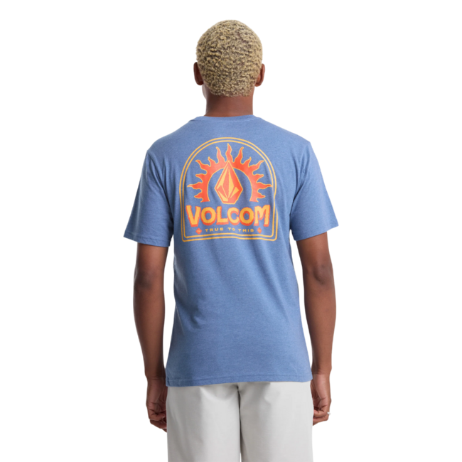 Volcom Men's Solstice Short Sleeve Tee | Blueberry