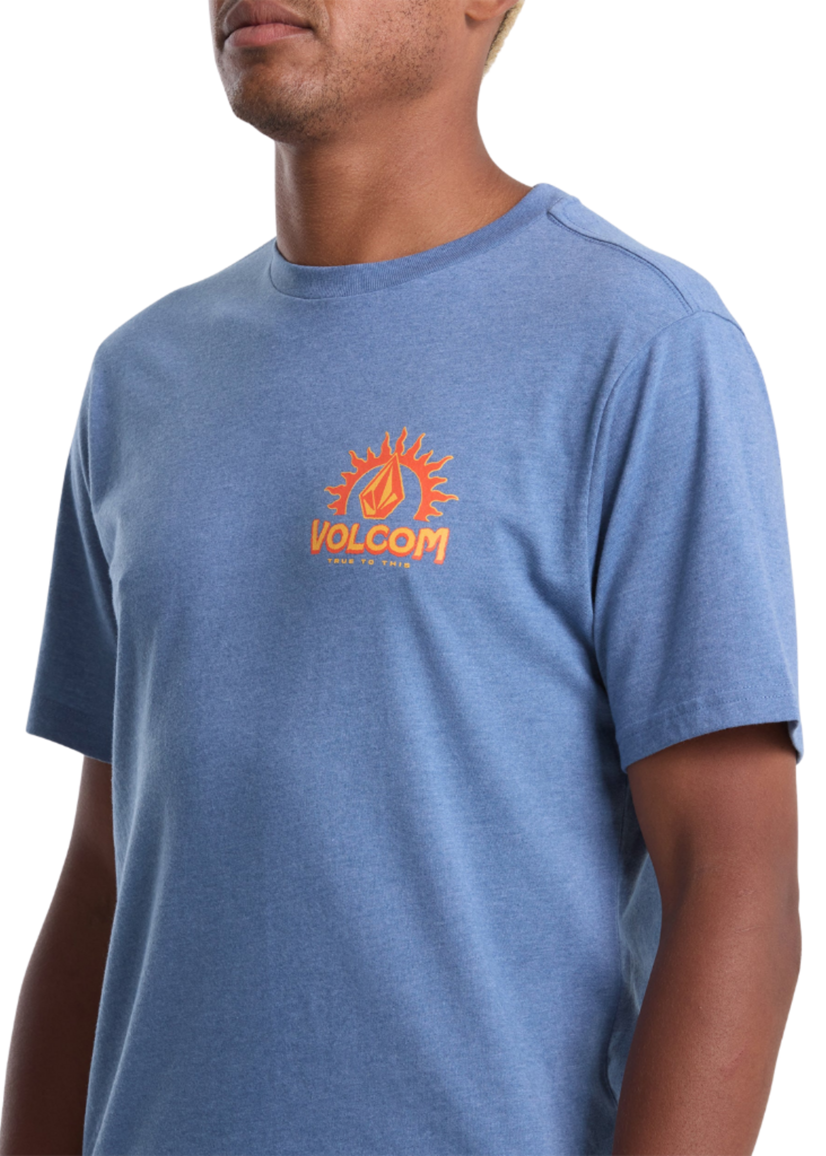 Volcom Solstice Men's Tee | Blueberry