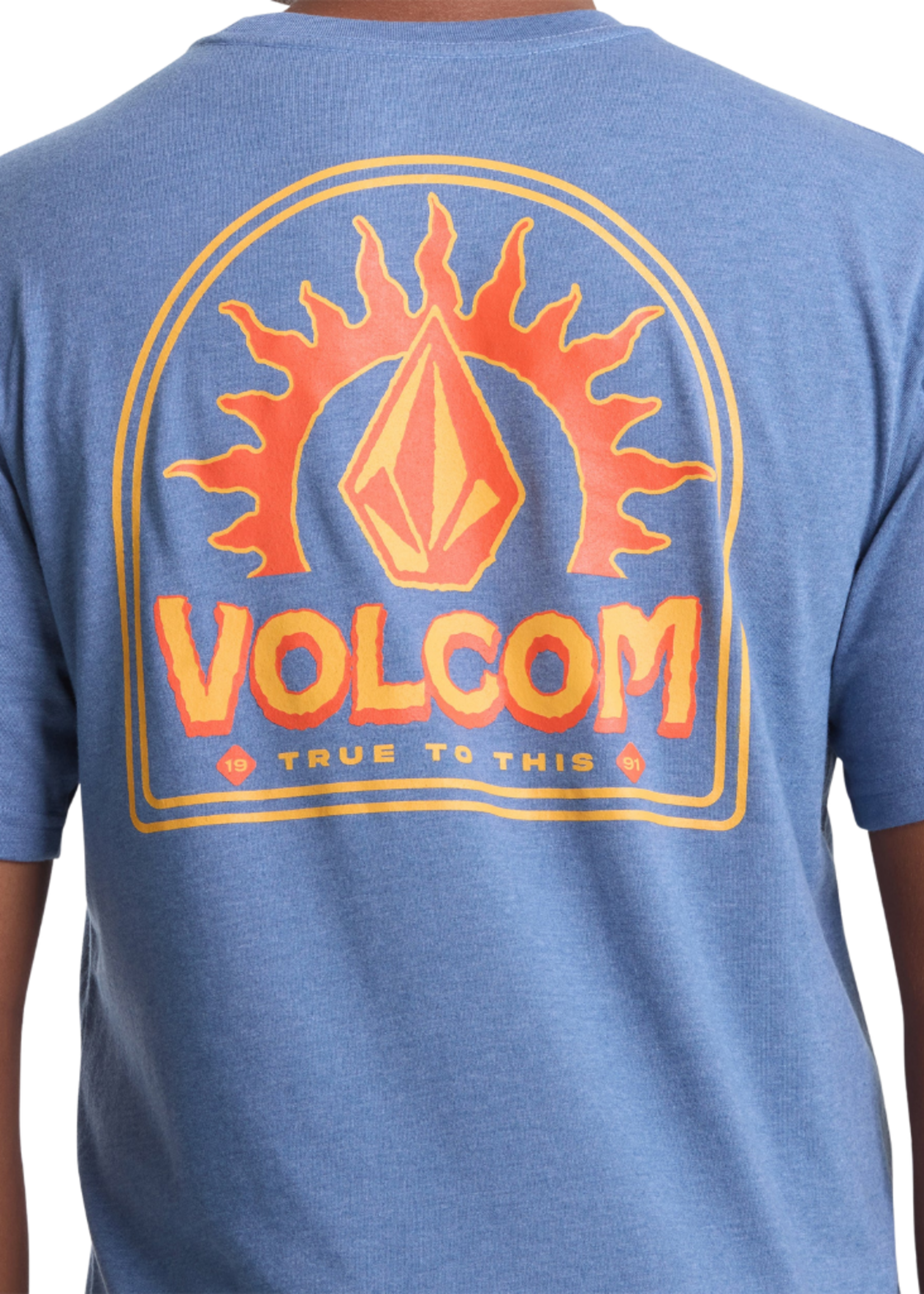 Volcom Solstice Men's Tee | Blueberry