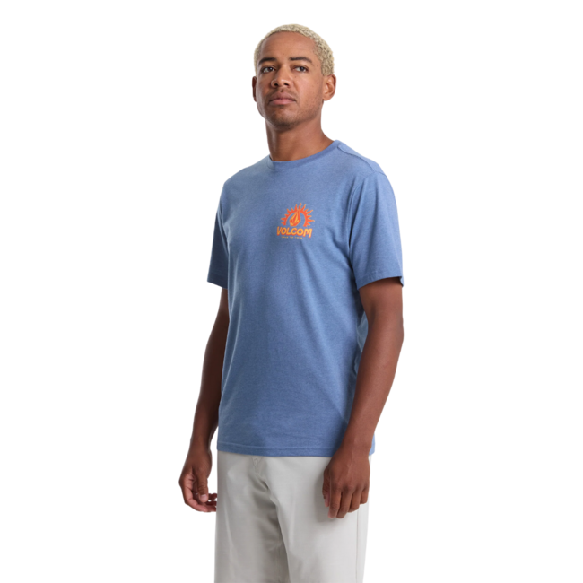 Volcom Men's Solstice Short Sleeve Tee | Blueberry