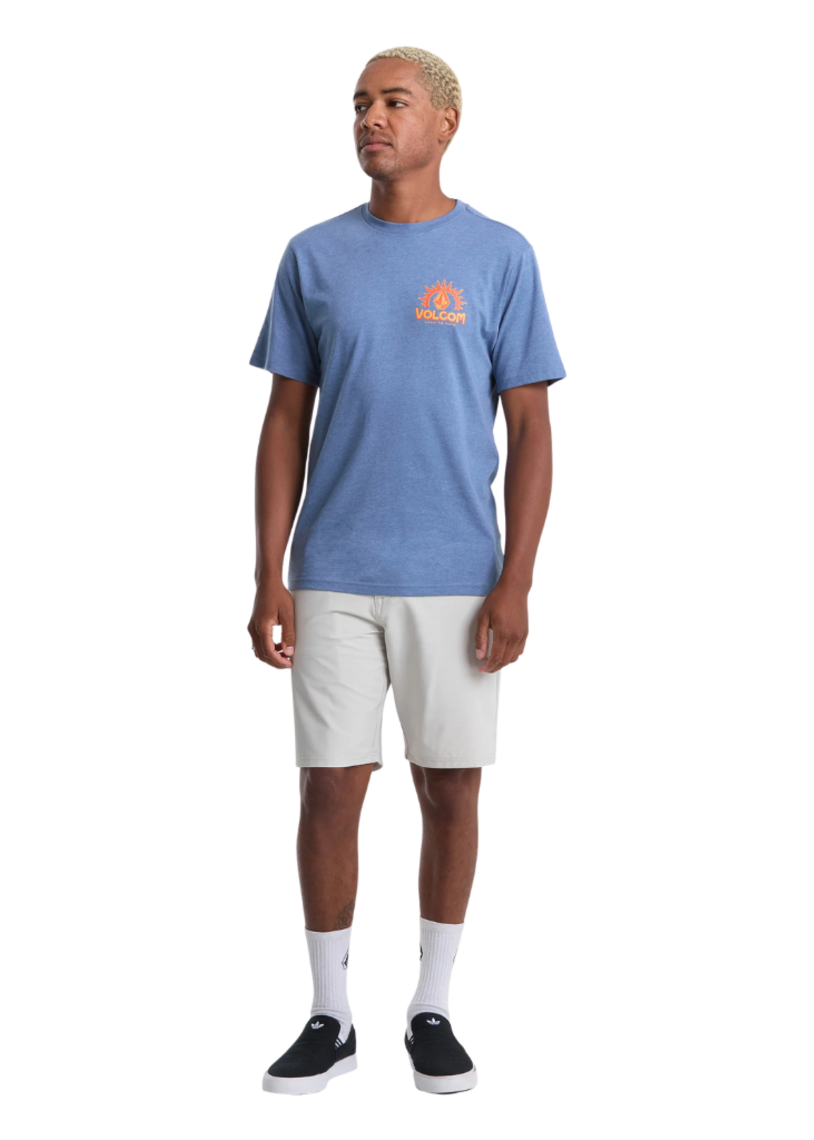 Volcom Solstice Men's Tee | Blueberry
