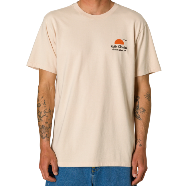 Katin Men's Auana Tee | Almond Peach